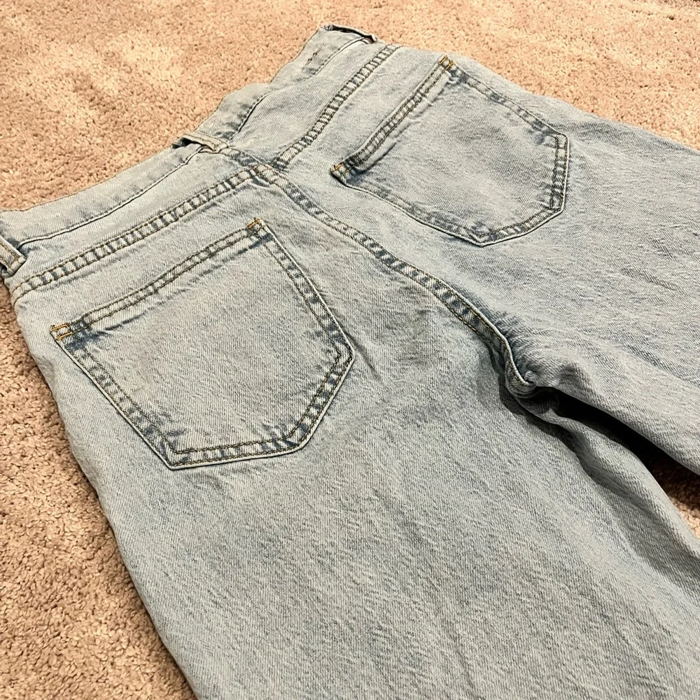 Habitual wide leg jeans distressed light wash size 25 - Picture 9 of 11